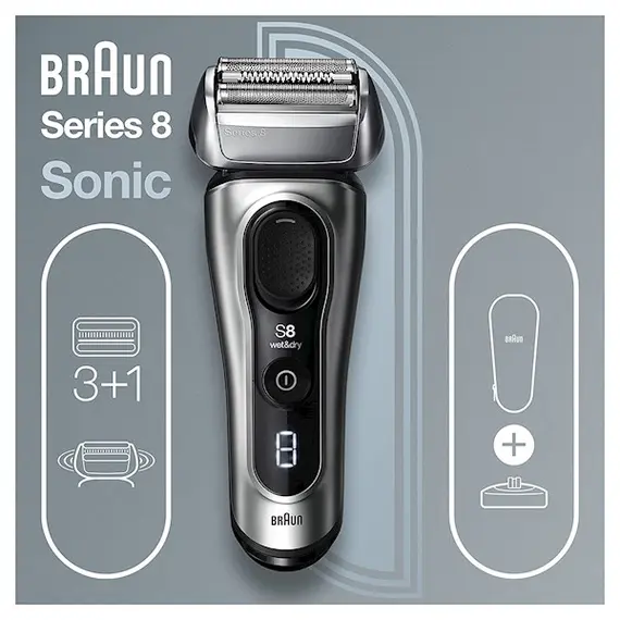 წვერსაპარსი BRAUN 8417s , 3 image - Primestore.ge