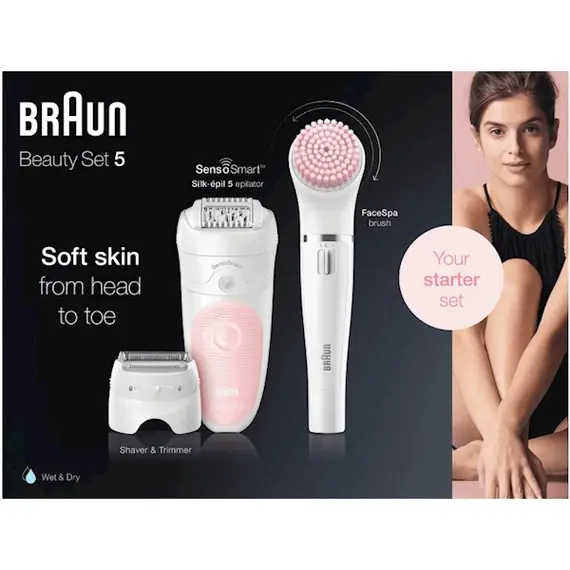 ეპილატორი BRAUN SES5-895BS , 5 image - Primestore.ge