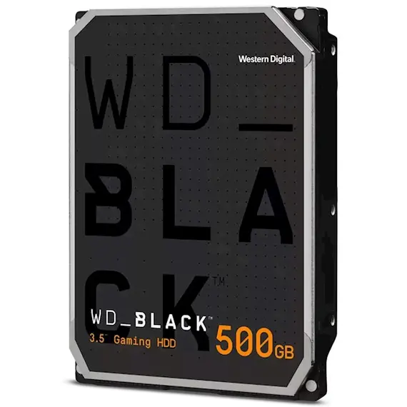 Hard disk WD Hard Drive 3.5" SATA 3.0 0.5TB 7200 64MB Black, 2 image