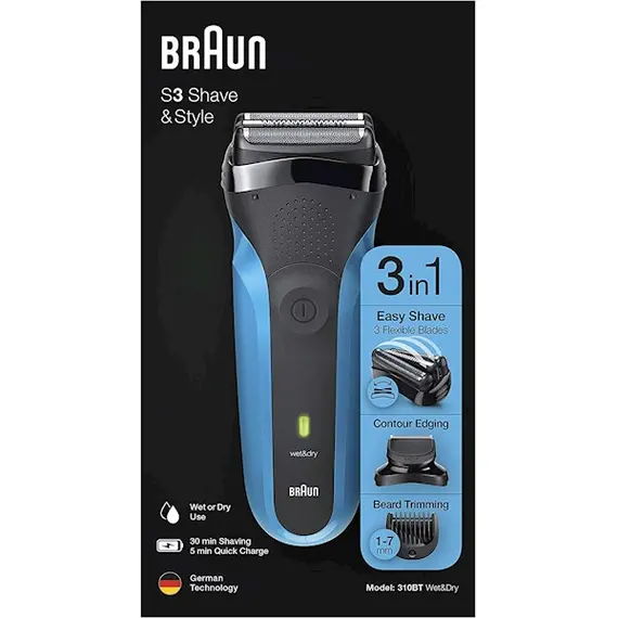 Beard shaver BRAUN 310BT, 5 image