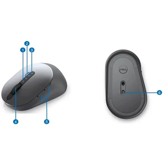 მაუსი Dell Multi-Device Wireless Mouse - MS5320W , 5 image - Primestore.ge