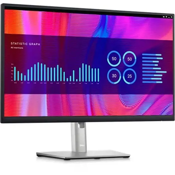მონიტორი Dell 24 USB-C Hub Monitor - P2423DE -60.5cm(23.8â€™)/IPS QHD 2560 x 1440 at 60 Hz , 2 image - Primestore.ge
