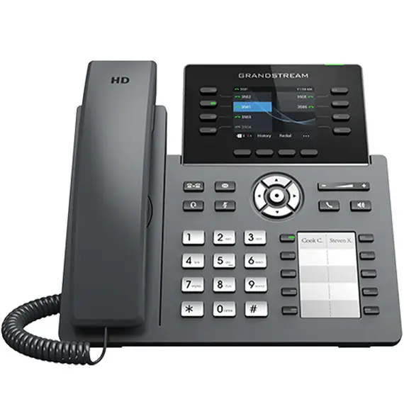 IP ტელეფონი Grandstream GRP2634 Carrier-Grade IP Phones 8  line keys 4 SIP accounts 32 VPK  - Primestore.ge
