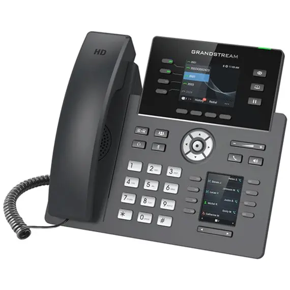 IP ტელეფონი Grandstream GRP2614 Carrier-Grade IP Phones 4  line keys 4 SIP accounts 24 Digital BLF - Primestore.ge