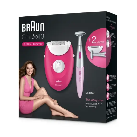ეპილატორი BRAUN LEGEPIL SE 3420 , 2 image - Primestore.ge