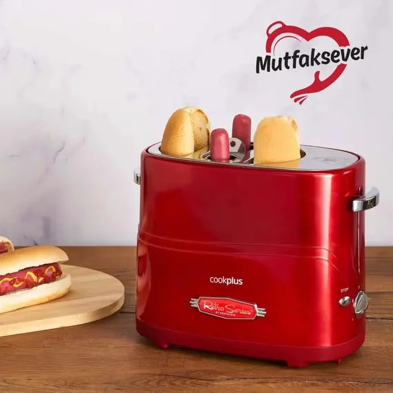ჰოთ-დოგის აპარატი Karaca Cookplus Red , 4 image - Primestore.ge