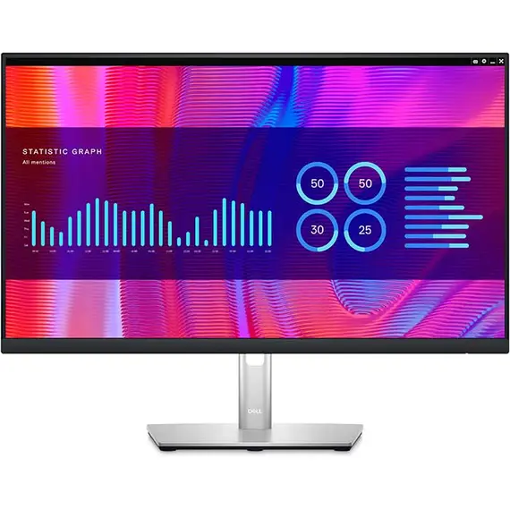 მონიტორი Dell 24 USB-C Hub Monitor - P2423DE -60.5cm(23.8â€™)/IPS QHD 2560 x 1440 at 60 Hz  - Primestore.ge