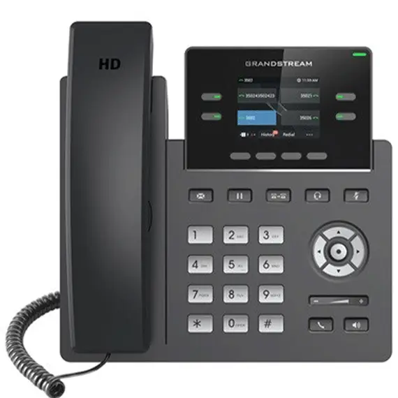 IP ტელეფონი Grandstream GRP2613 Carrier-Grade IP Phones 3+3  line keys 3 SIP accounts 24 Digital BLF  - Primestore.ge