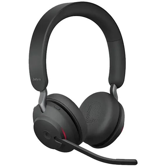 ყურსასმენი Jabra Evolve2 65 Link380c MS Stereo Black , 2 image - Primestore.ge