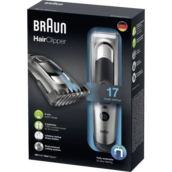 თმის საკრეჭი BRAUN HAIRCLIP HC5090 , 3 image - Primestore.ge