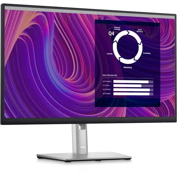 მონიტორი Dell 24 Monitor - P2423D - 60.5cm (23.8")/IPS QHD 2560 x 1440 at 60 Hz/DisplayPort 1.2HDMI USB 3.2 , 2 image - Primestore.ge