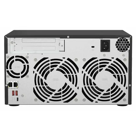 Power supply 8-bay NAS AMD Ryzen V1000 series V1500B 4C/8T 2.2GHz 8GB DDR4 RAM (2 x SODIMM slots max. 64GB optional ECC RAM support) 8x SATA 6Gb/s bays 2x M., 3 image