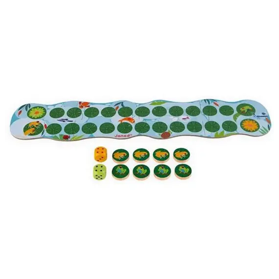 სამაგიდო თამაში Janod Racing board game - Fast & Frog , 3 image - Primestore.ge