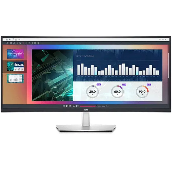 Monitor Dell 34 Curved USB-C Monitor | P3421W - 86.5cm (34")/WQHD 3440 x 1440 (21:9)/300 cd/1 HDMI 1 DisplayPort 1 USB-C/3Yrw