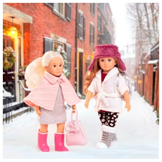 თოჯინების ტანსაცმელი LORI 6" DOLL FURRY HAT OUTFIT , 4 image - Primestore.ge