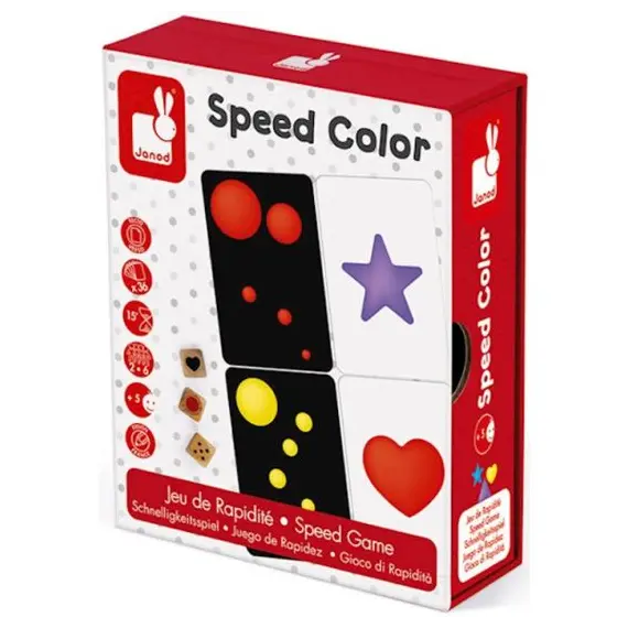სამაგიდო თამაში Janod Speed game - Speed color  - Primestore.ge