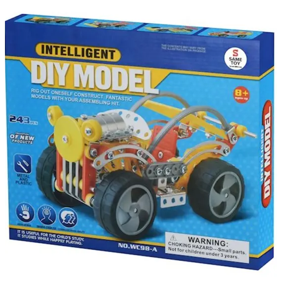 სათამაშო მანქანა Same Toy DIY Metel Model WC98AUt  - Primestore.ge
