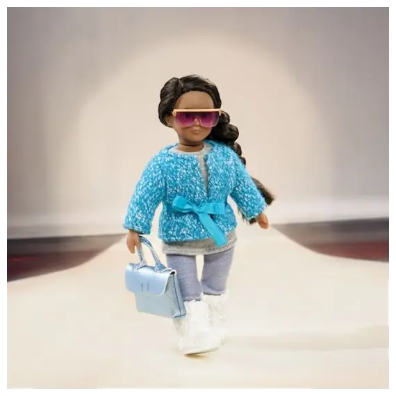 თოჯინის ტანსაცმელი LORI 6" DOLL FURRY COAT OUTFIT , 2 image - Primestore.ge