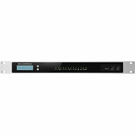 IP PBX მოწყობილობა Grandstream UCM6304 IP PBX appliance 4 FXO ports 4 FXS ports Dual GigE RJ45 Ethernet ports with PoE Plus  - Primestore.ge