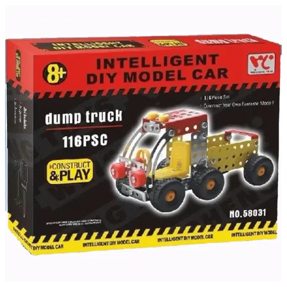 სათამაშო ტრაქტორი Same Toy DIY Metel Model 58031Ut  - Primestore.ge