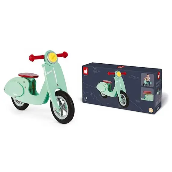 Children's scooter Janod Retro scooter mint J03243, 5 image