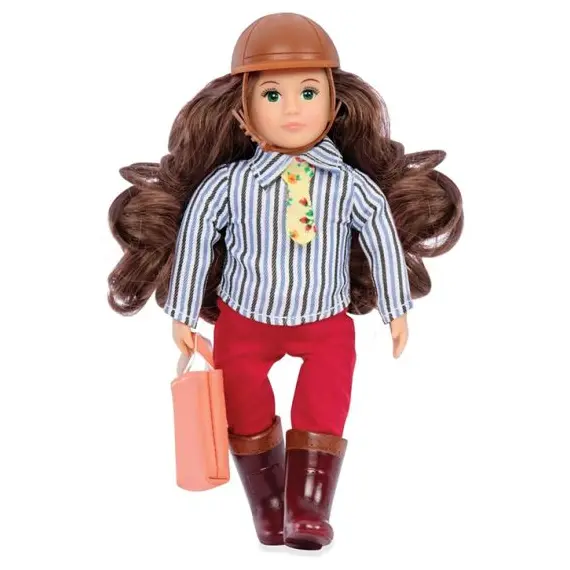 სათამაშო თოჯინა LORI 6" RIDING DOLL, TEAGAN  - Primestore.ge