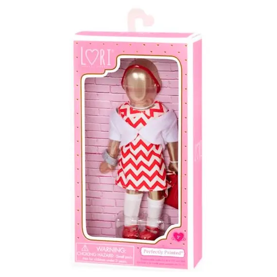 თოჯინის ტანსაცმელი LORI 6" DOLL CHEVRON DRESS  - Primestore.ge