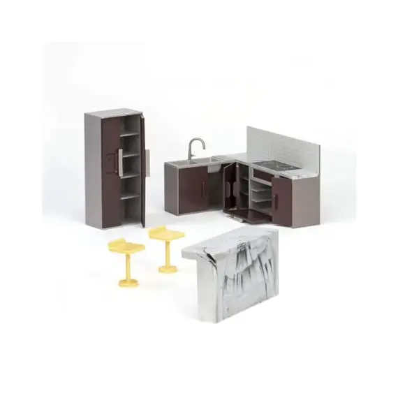 სათამაშო სახლი LORI LORI WOOD HOUSE FOR 6" DOLL LO37004Z , 3 image - Primestore.ge