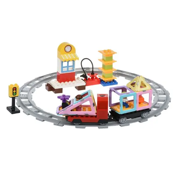 კონსტრუქტორი Magplayer Designer Train 77 e. MPH2-77 , 3 image - Primestore.ge