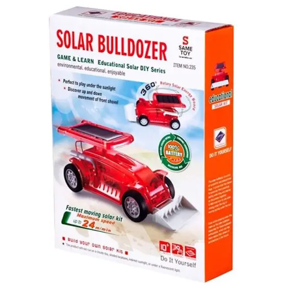 სათამაშო ბულდოზერი Same Toy DIY Solar Bulldozer  - Primestore.ge