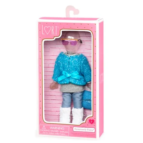 თოჯინის ტანსაცმელი LORI 6" DOLL FURRY COAT OUTFIT  - Primestore.ge
