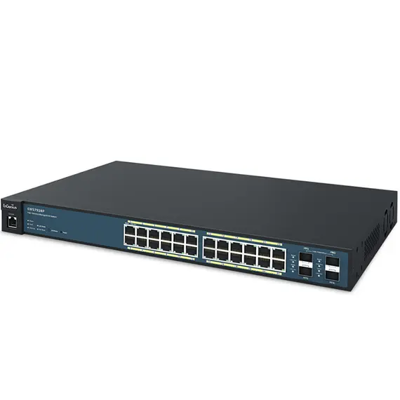 სვიჩი 50AP Wireless Management 24-port GbE PoE.Switch at 185W 4SFP L2 19i , 2 image - Primestore.ge