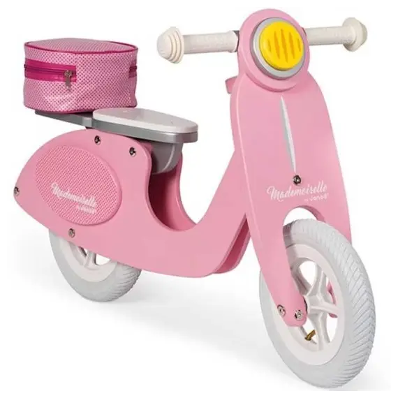 საბავშვო სკუტერი Janod Retro scooter pink J03239  - Primestore.ge