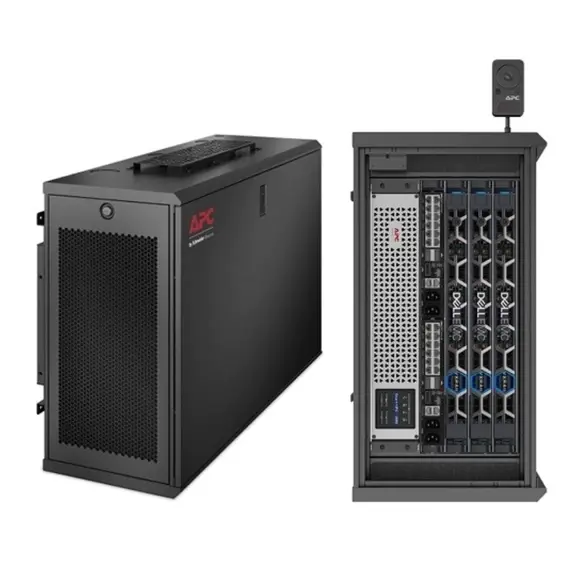 სვიჩი NetShelter WX 6U Low-Profile Wall Mount Enclosure 230V Fans  - Primestore.ge