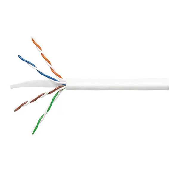 Cable NETCONNECT CS44Z3 WHT 4/23 C6A F/FTP 500M RL  - Primestore.ge