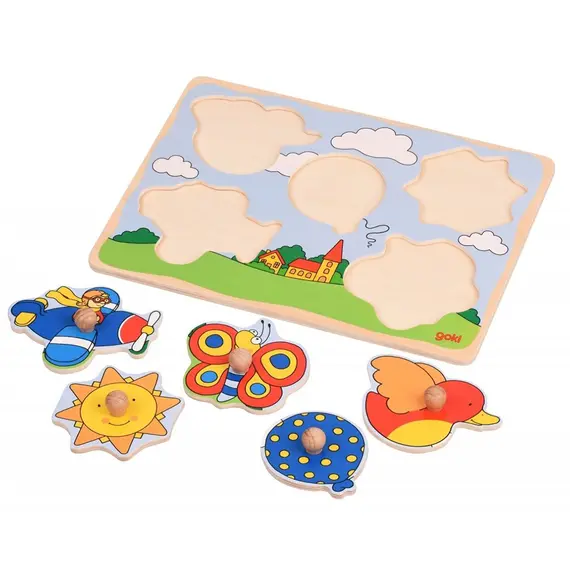 ასაწყობი ფაზლი Goki Puzzle the journey 57515G-5 , 2 image - Primestore.ge