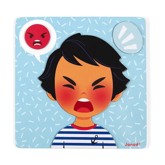 ემოციები Janod Emotions Magnetic Game , 6 image - Primestore.ge