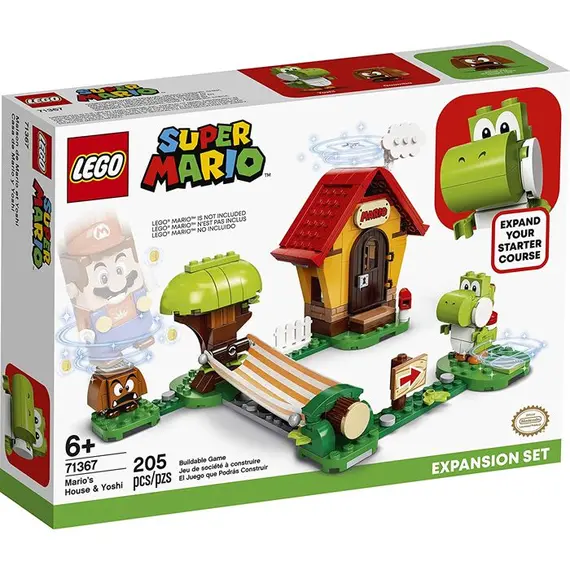 ლეგო LEGO Super Mario™ Mario’s House & Yoshi Expansion Set 71367 , 3 image - Primestore.ge