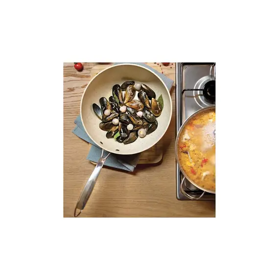 Pan Korkmaz A1273 Wok 24X6,5 cm / 2.5 Lt., 2 image