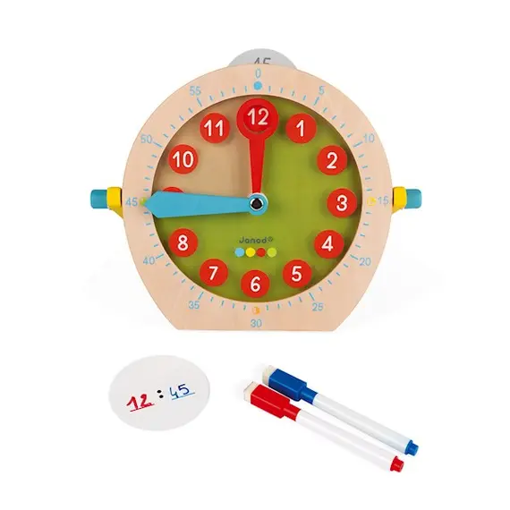 სასწავლო საათი Janod Learn To Tell The Time , 3 image - Primestore.ge