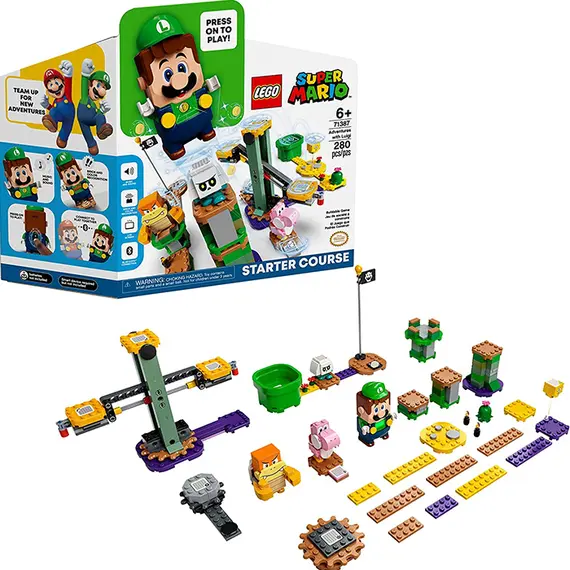 სათამაშო ლეგო LEGO Adventures with Luigi Starter Course  - Primestore.ge