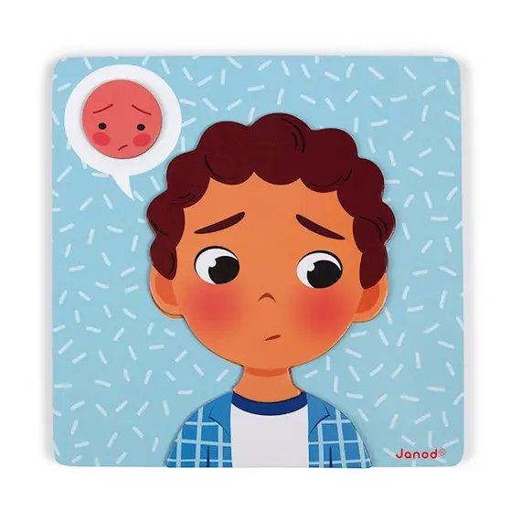 ემოციები Janod Emotions Magnetic Game , 8 image - Primestore.ge