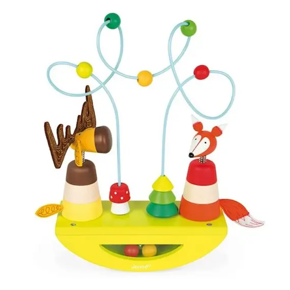 თამაში Janod Balancing game Elk and fox J08197 , 2 image - Primestore.ge