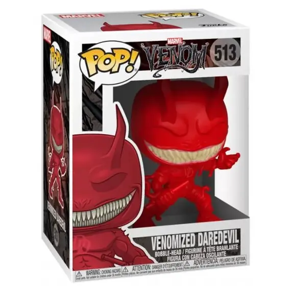 საკოლექციო ფიგურა Funko POP! Bobble: Marvel: Venom S2: Daredevil 40706 , 2 image - Primestore.ge