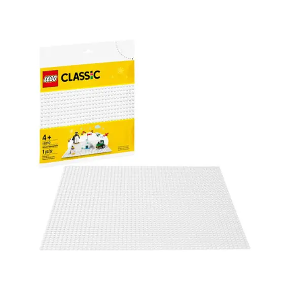 კონსტრუქტორი LEGO Classic White Baseplate  - Primestore.ge