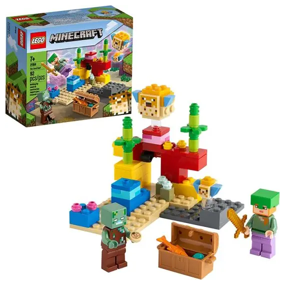 ლეგო LEGO Minecraft The Coral Reef  - Primestore.ge