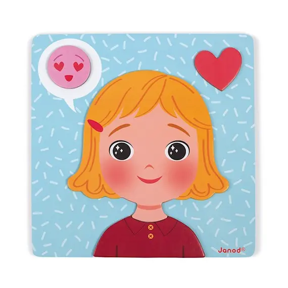 ემოციები Janod Emotions Magnetic Game  - Primestore.ge
