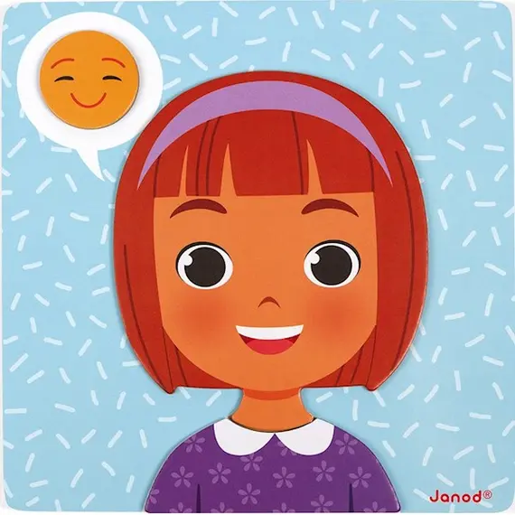 ემოციები Janod Emotions Magnetic Game , 10 image - Primestore.ge