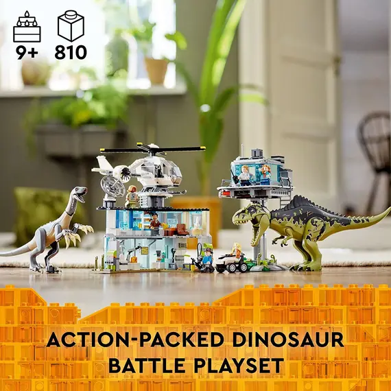 ლეგო LEGO Jurassic World Giganotosaurus & Therizinosaurus Attack 24 , 2 image - Primestore.ge