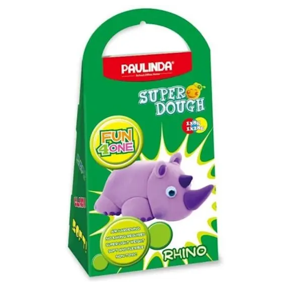 სუპერ PAULINDA Super dough Paulinda  Fun 4 one,Rhino , 2 image - Primestore.ge